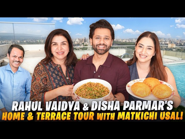 Rahul Vaidya & Wife Disha's Swanky New Home! Indian Idol Memories & Maa Ke Haath Ki Matki Chi Usal!