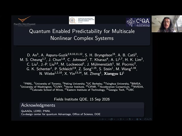 Quantum Enabled Predictability for Multiscale Nonlinear Complex Systems