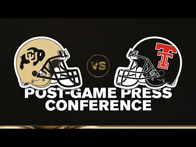 LIVE: Postgame Press Conference vs Texas Tech