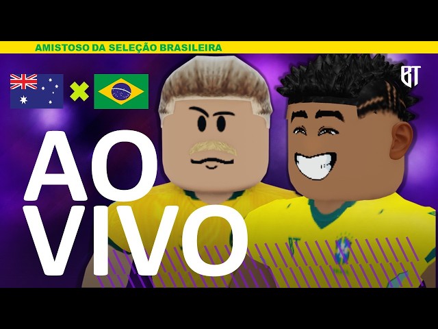 [🔴LIVE] BRAZIL VS AUSTRALIA | NATIONAL TEAM FRIENDLY IN ROBLOX