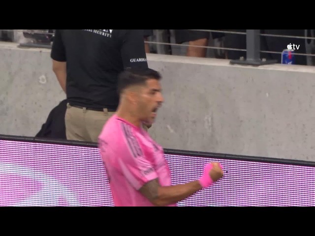 Luis Suárez Bags Goal with a BANGER Shot For Inter Miami!