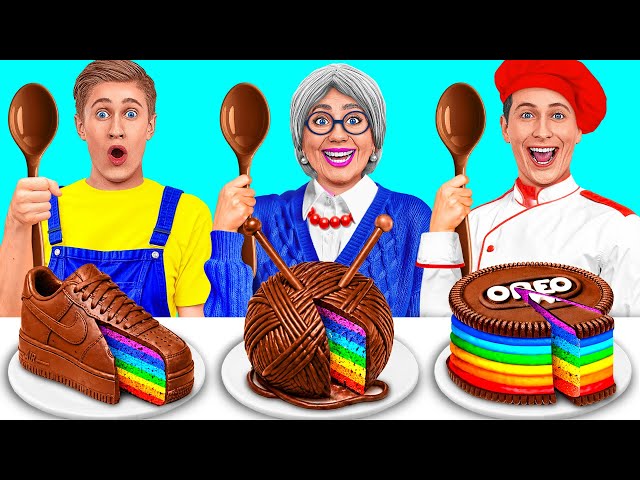 Me vs Grandma Cooking Challenge | Fantastic Food Challenges by Mega DO