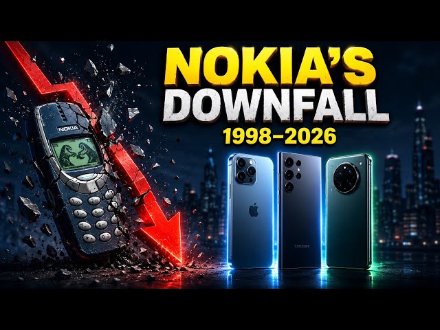 How Nokia Lost the Phone War: Market Share Evolution 1998–2026