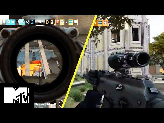 Rainbow Six Siege: Best Takedowns & Random Moments | MTV Games