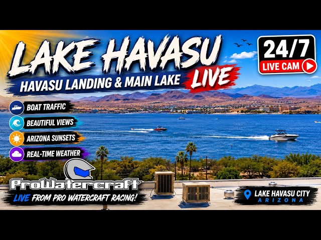Pro Watercraft Racing Live Cam | Lake Havasu Main Lake
