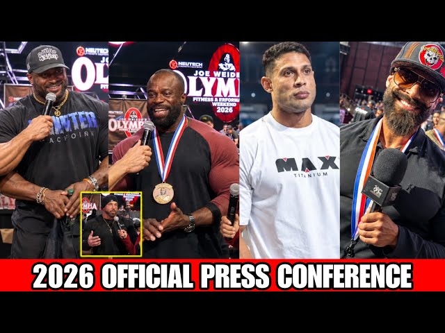 Mr Olympia 2026 Official Press Conference 