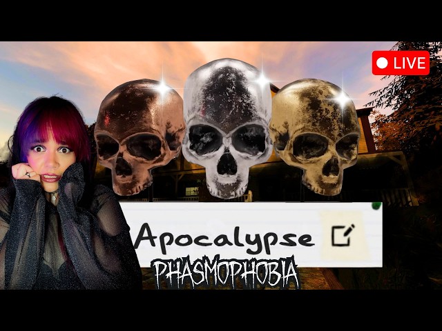 I Tried Apoc III on Random Maps Again... It Went GREAT 💀 | Phasmophobia  | Live VOD @ShanaLeigh