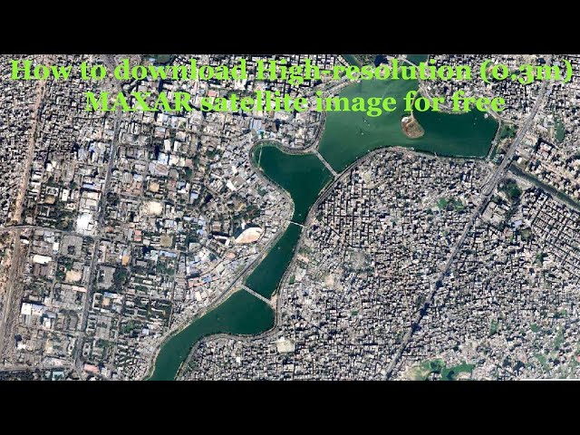 🛑 How to Download High-Resolution (0.3m) MAXAR Satellite Imagery for FREE from OpenAerialMap
