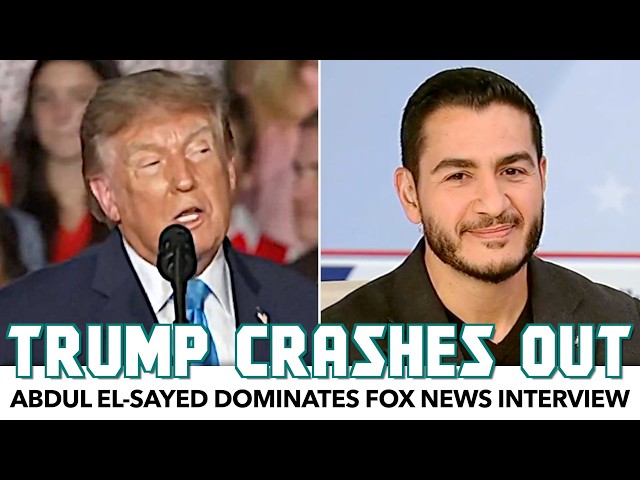 Trump Crashes Out After Abdul El-Sayed Dominates Fox News Interview