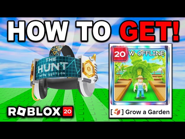 How to get GROW A GARDEN SECRET ITEM!! | The Hunt 20 Roblox