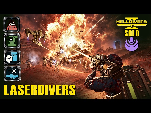 Helldivers 2 – LASERDIVERS! This Build DESTROYS Illuminate | Solo Deathless | Super Helldive