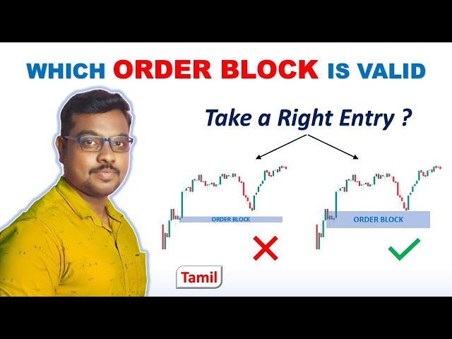 How to Identify A Valid Order Block | Tamil