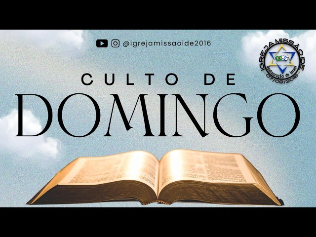 IGREJA MISSÃO IDE | Culto da Família| 25/10/2026