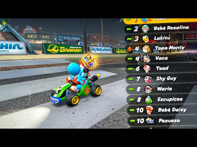 Probando Mario Kart World 4K en pantalla LG de 86” Switch 2 de MERCADO LIBRE