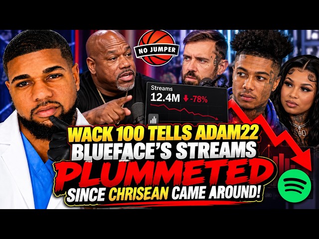 Wack 100 TELLS Adam22 Blueface’s Views PLUMMETED Since Chrisean Came Back!