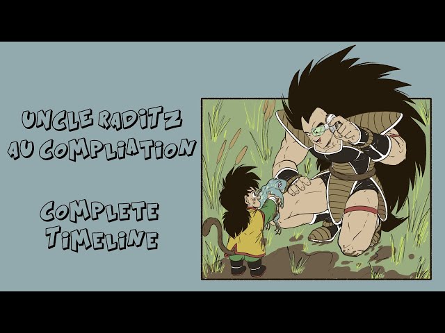 Uncle Raditz AU [ Compilation] | DBZ Comic Dub