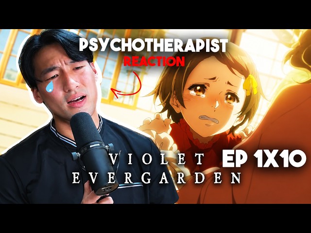 MOTHER’S LOVE?! | Therapist's FIRST REACT to Violet Evergarden Episode 10 (Reupload)