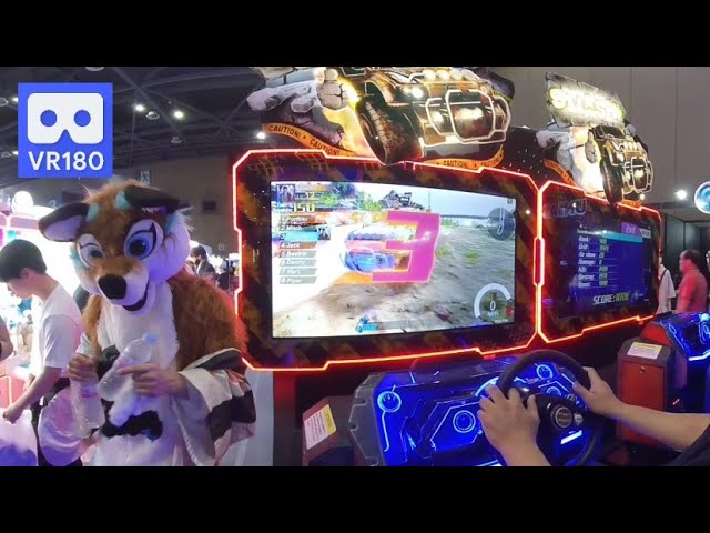 3D 180VR Smash DX Arcade Racing Game Playx4 Game Show 2025
