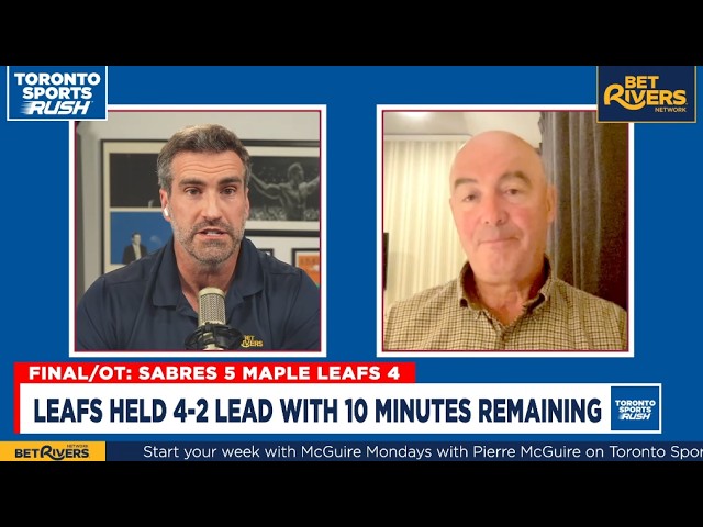 Maple Leafs Blow Lead, Fall 5-4 (OT) to Sabres - Postgame Reaction