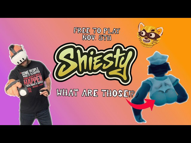 GTA for Raccoons in VR?! My First Look at Shiesty