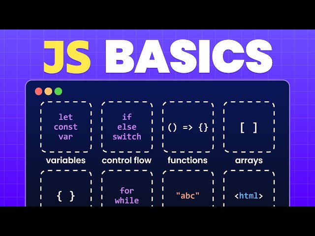 Learn All the JavaScript Basics in 20 Minutes