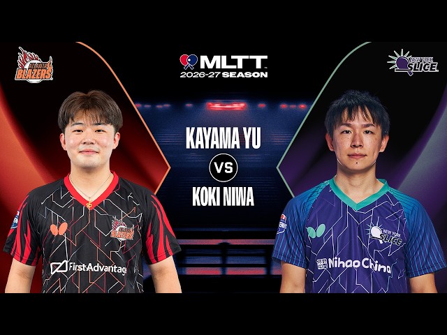 MATCH HIGHLIGHTS: Kayama Yu vs Koki Niwa | MLTT  Week 3 (Pleasantville, NY)