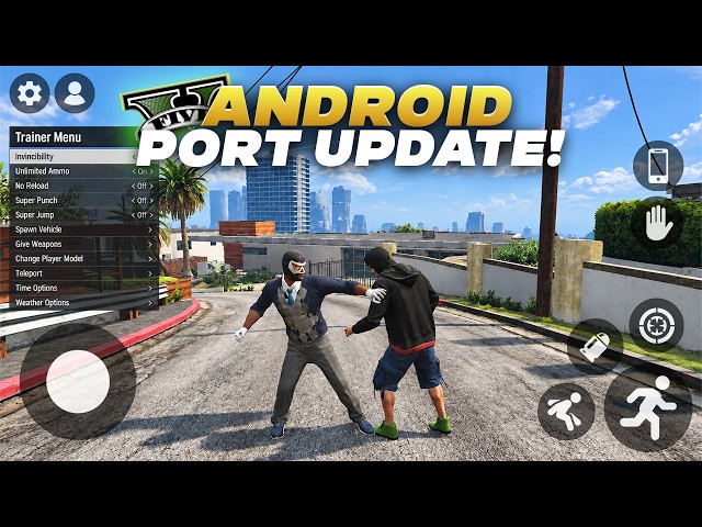 🤯 GTA 5 Chinese Android Port FINAL UPDATE! 25GB LITE + MOD Menu 🔥 Works On ALL Devices | 2K Gameplay
