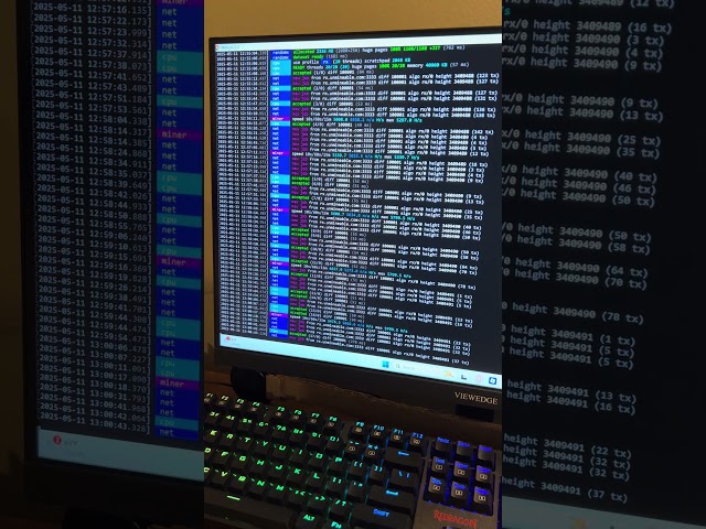 #day21 of #cpumining #monero on #xmrig until I get #monetized