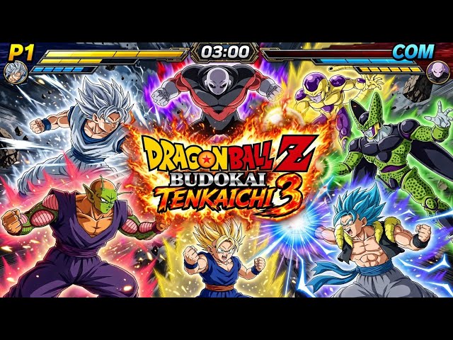 TODOS los Ataques Rush y Blast 2 de DBZ Budokai Tenkaichi 3 PS2,PS3 y PC 
