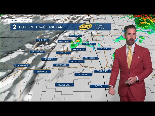 One-Minute Weather Sunday Evening