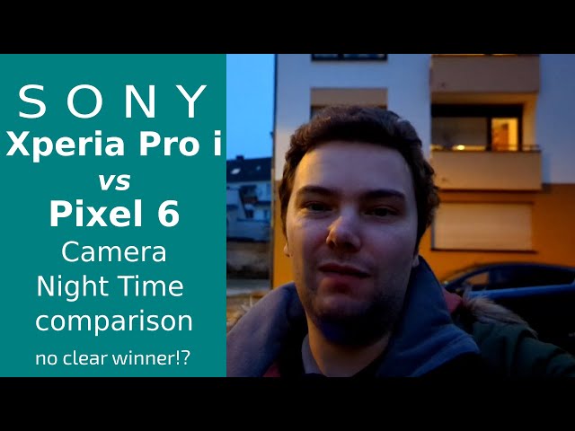 Xperia Pro i vs Pixel 6 Camera Comparison - Night Time