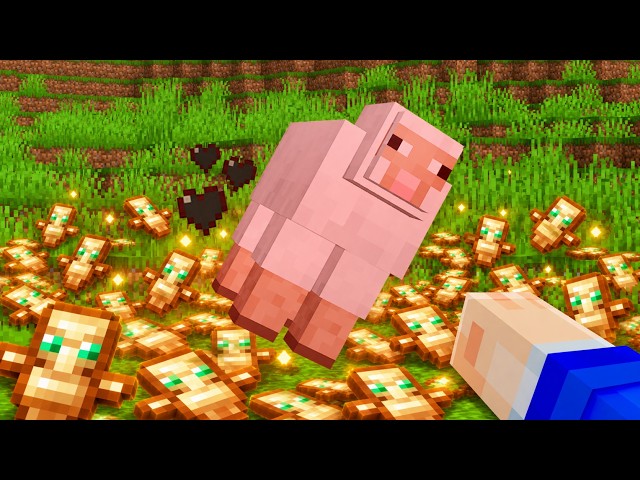 Minecraft, but the DROPS ARE RANDOM AND MULTIPLIED!
