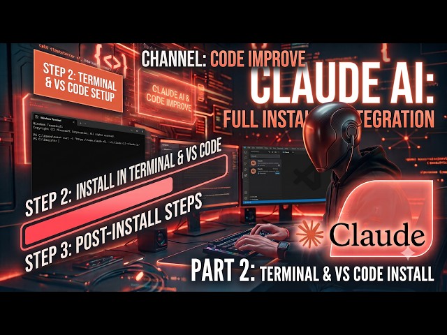 Full Installation & Setup (Terminal + VS Code) | #2 | Claude Code Tutorial in Hindi