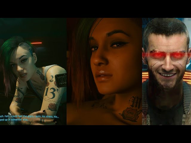 Cyberpunk 2077 Judy Romance (Complete Romance MOD) [Male V]