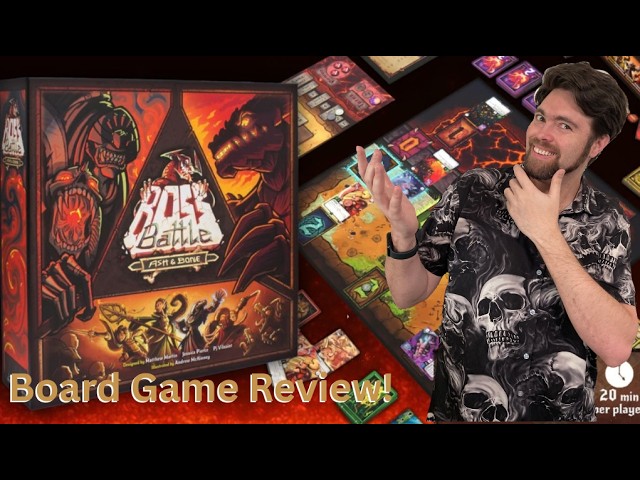 Boss Battle: Ash & Bone - Board Game Review