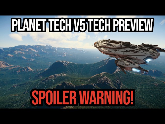 Star Citizen SPOILER WARNING - Evocati Genesis Planet Tech v5!