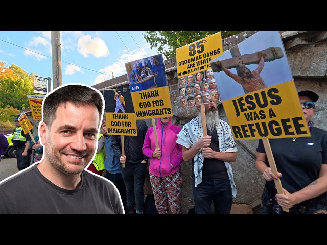 Burgess Hill Asylum Protest