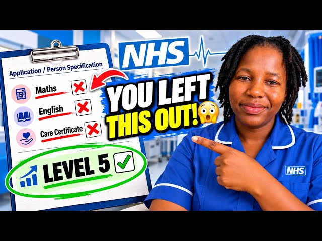 NHS APPLICATION MISTAKES: Why Qualified Applicants Still Don’t Get Shortlisted!