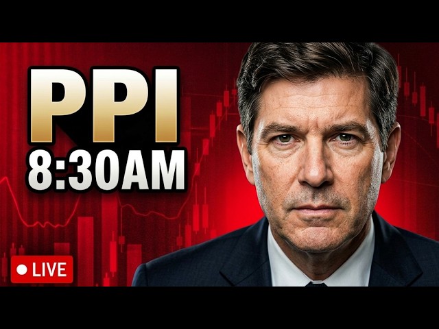 🔴PPI INFLATION DATA 8:30AM! MORE MARKET INFLATION SHOCK? | LIVE TRADING