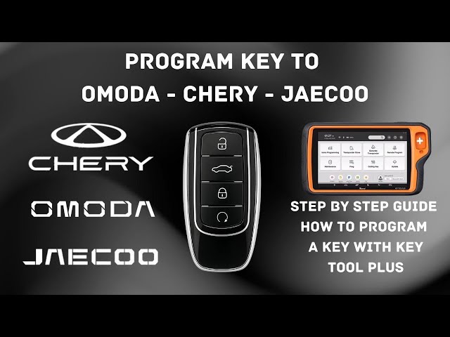 CHERY OMODA JAECOO PROGRAM KEY WITH KEY TOOL PLUS KPT (tutorial) )key programming)