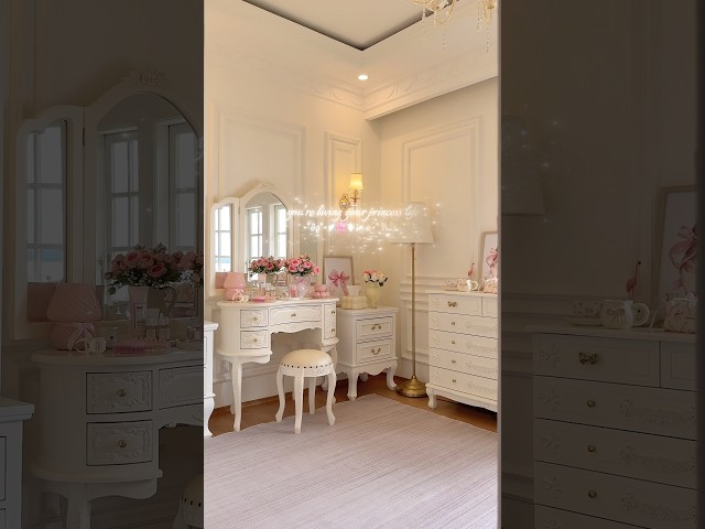 Life as a princess🦢🩰🕯️🪽 #room #roomdecor #shorts #aesthetic #vintage #princess #dailyvlog #vlog