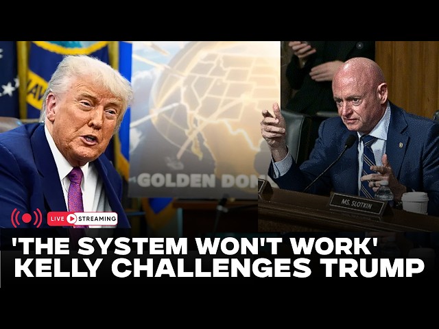 US Senate Hearing LIVE: Senator Kelly Slams Trump’s Golden Dome Missile Defense Plan | Trump News
