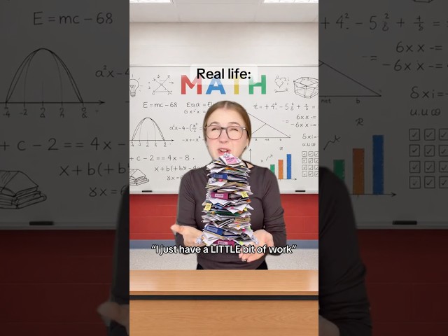 School in movies vs in real life #comedy #skit #relatable
