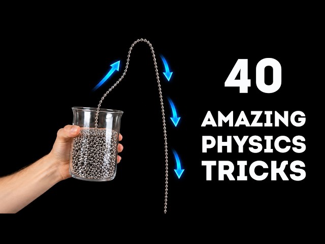 40 Amazing Science Experiments and Tricks You Can Try at Home!