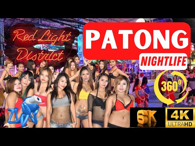VR 360 Patong Nightlife on Bangla Walking Street, Phuket, Thailand
