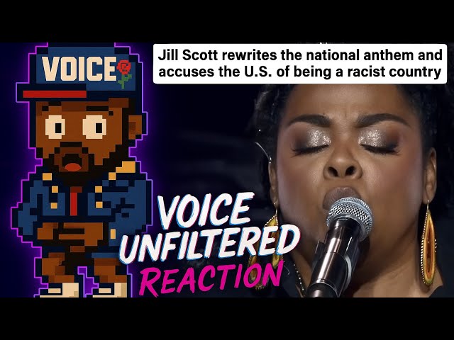 😳 Jill Scott Rewrites the National Anthem… I Have No Words | Reaction