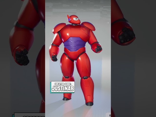 *RARE* Hero Baymax skin in Fortnite!