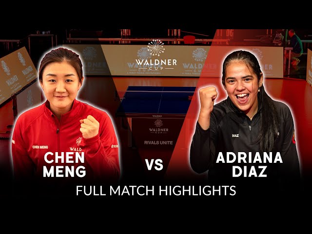 Match 3 | Chen Meng vs Ariana Diaz | Day 1 | Waldner Cup 2024 (Full Match Highlights)