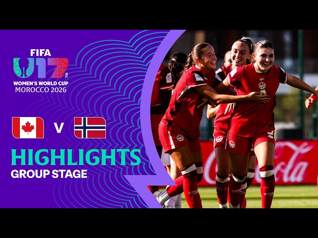 Canada vs  Norway | FIFA U-17 Women's World Cup 2026™