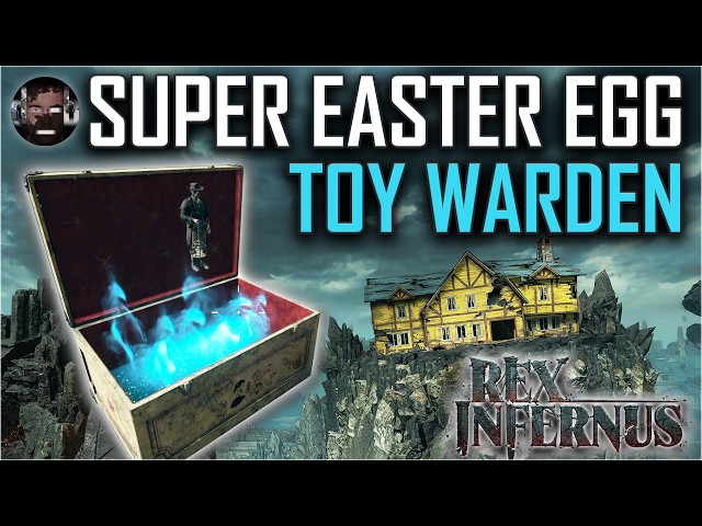 Super Easter Egg Walkthrough - Rex Infernus Warden Toy Guide | B07 Zombies